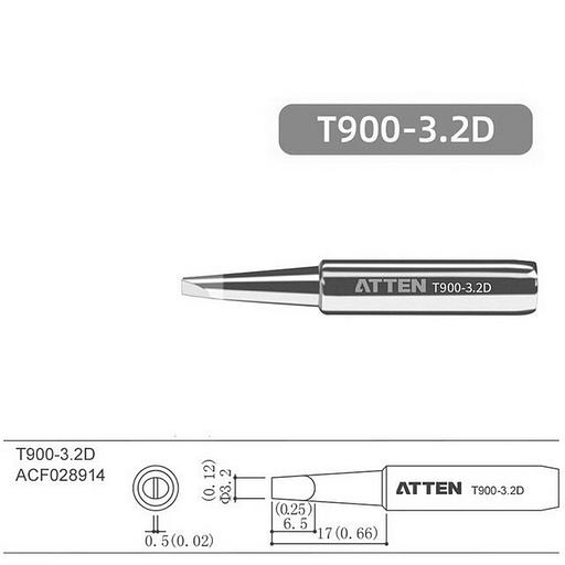 Паяльное жало, T900-3.2D фото 1