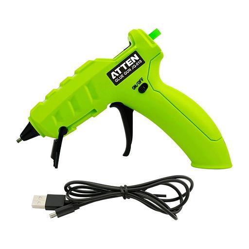 Клеевой пистолет JQ-010, 8-10Вт, +180С, USB фото 1