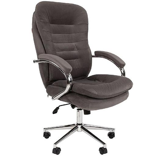 Кресло Chairman Home 795 Россия ткань Т-55 серый N (7116608) фото 1