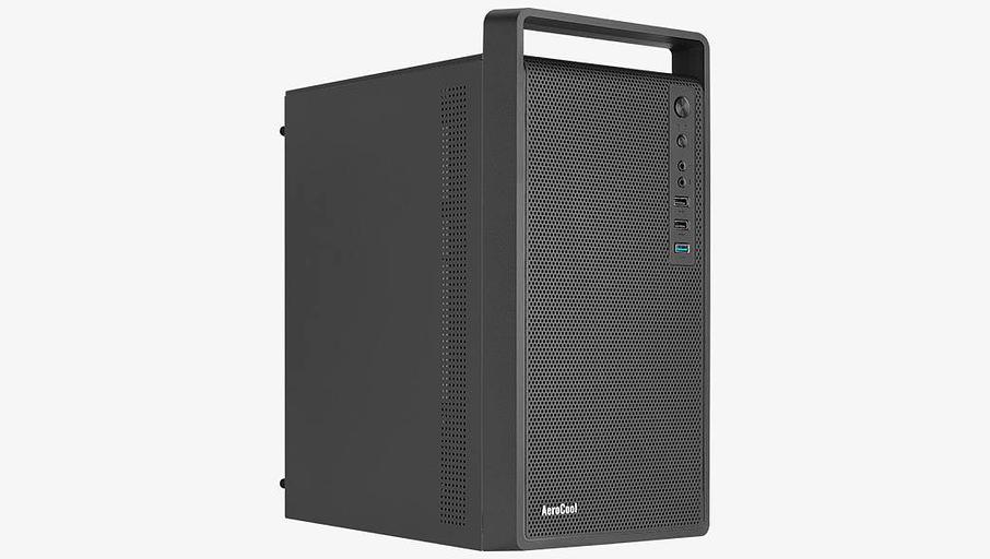 Корпус MiniTower AeroCool CS-109-S-BK-v1 (mATX, USB3x1, USB2x2, 120mm fan,без БП) (4711099472390) фото 3