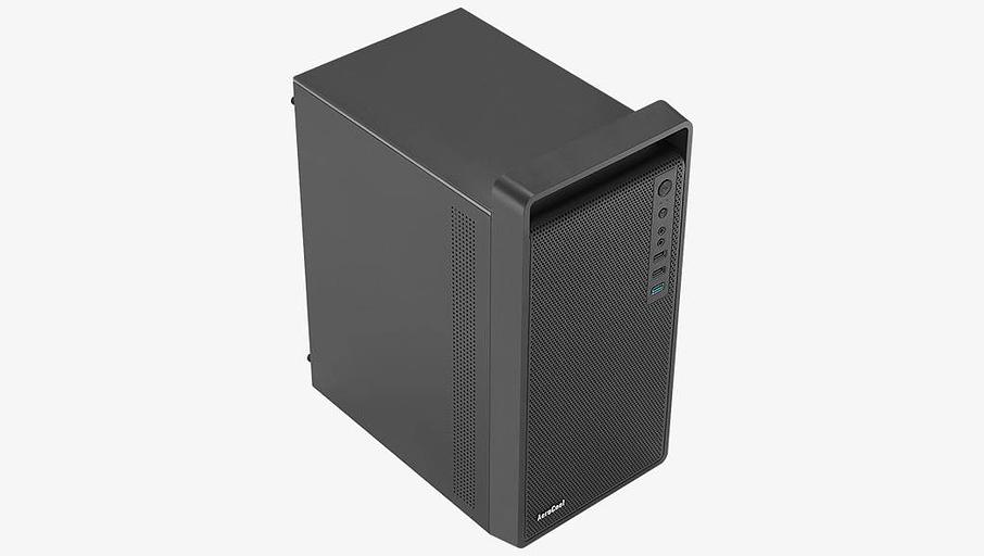 Корпус MiniTower AeroCool CS-109-S-BK-v1 (mATX, USB3x1, USB2x2, 120mm fan,без БП) (4711099472390) фото 4