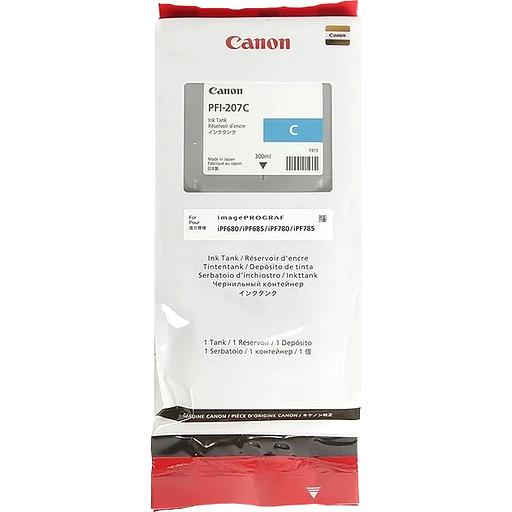 Картридж Canon PFI-207C (8790B001) фото 3