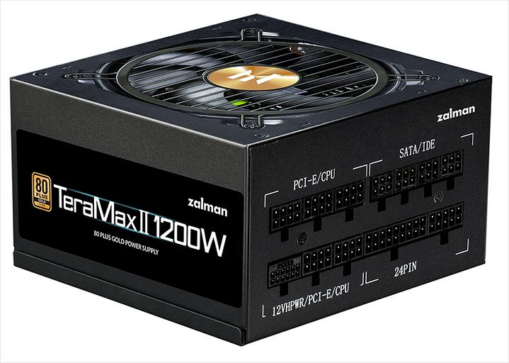 Блок питания Zalman ZM1200-TMX2, 1200W, ATX12V v2.52, APFC, 12cm Fan, 80+ Gold Gen5, Full Modular, Retail (ZM1200-TMX2) фото 2