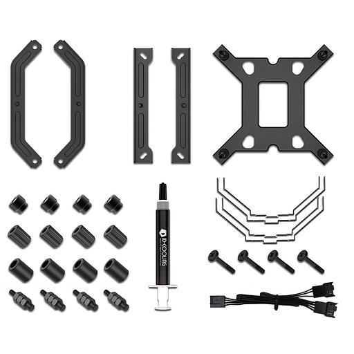 Охлаждение CPU Cooler for CPU ID-COOLING SE-225-XT Black V2 S1155/1156/1150/1200/1700/AM4/AM5 фото 6