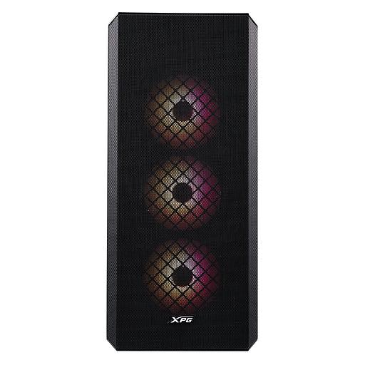 DEFENDER BLACK (DEFENDER-BKCWW) (Midi-Tower, черный, TG, 120mm fan*3) фото 2