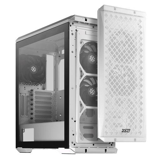 DEFENDER WHITE (DEFENDER-WHCWW) (Midi-Tower, белый, TG, 120mm fan*3) фото 3