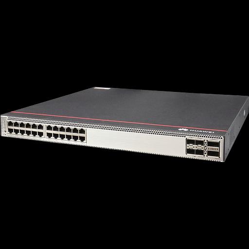 S5732-H24UM2CC 2.5&10G bundle (12x100M/1/2.5G ports, 12x100M/1/2.5/5/10G Ethernet ports, optional RTU upgrade to 5/10G, 4x25GE SFP28 ports, 2x100GE QSFP28 ports, 1xexpansion slot, PoE++, with 1xAC power module) фото 2