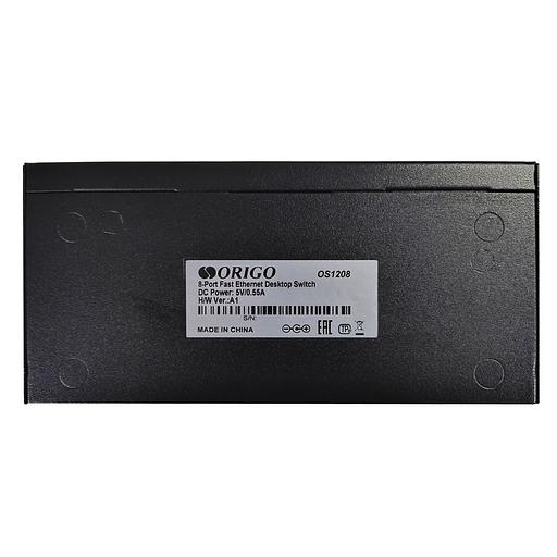 ORIGO OS1208/A1A Неуправляемый коммутатор 8x100Base-TX, корпус металл фото 4