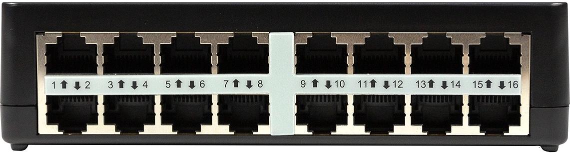 ORIGO OS1116/A1A 16-портовый неуправляемый коммутатор 10/100 Мбит/с фото 3