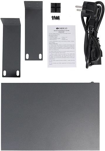 ORIGO OS2210P/120W/A1A Неуправляемый PoE-коммутатор 8x1000Base-T PoE+, 2x1000Base-T, PoE-бюджет 120 Вт фото 5