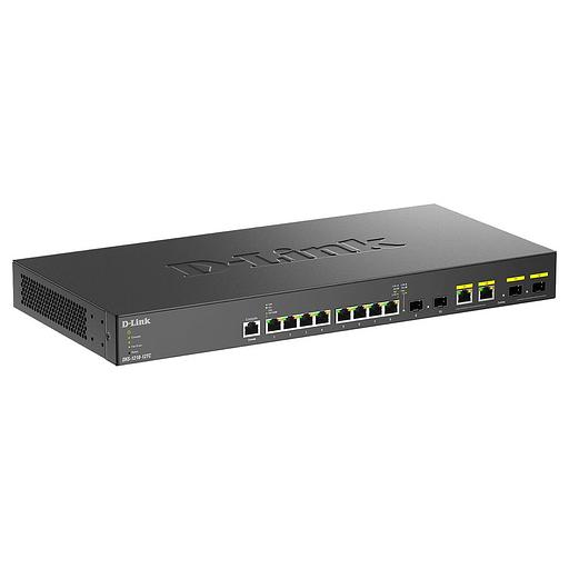 D-Link DXS-1210-12TC/B1A PROJ Настраиваемый L2+ коммутатор с 8 портами 10GBase-T, 2 портами 10GBase-X SFP+ и 2 комбо?портами 10GBase-T/SFP+ фото 2