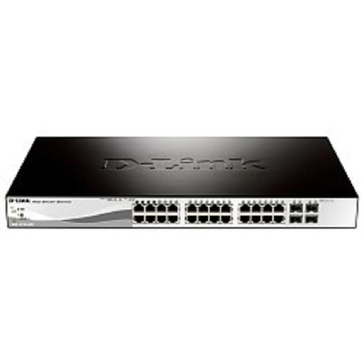 D-Link DGS-1210-28/ME/A2B Управляемый L2 коммутатор с 24 портами 10/100/1000Base-T и 4 портами 1000Base-X SFP фото 1