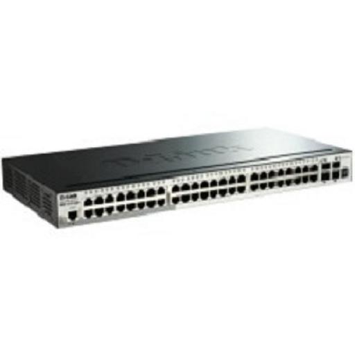 D-Link DGS-1510-52X/A2A PROJ Настраиваемый L2+ стекируемый коммутатор с 48 портами 10/100/1000Base-T и 4 портами 10GBase-X SFP+ фото 1