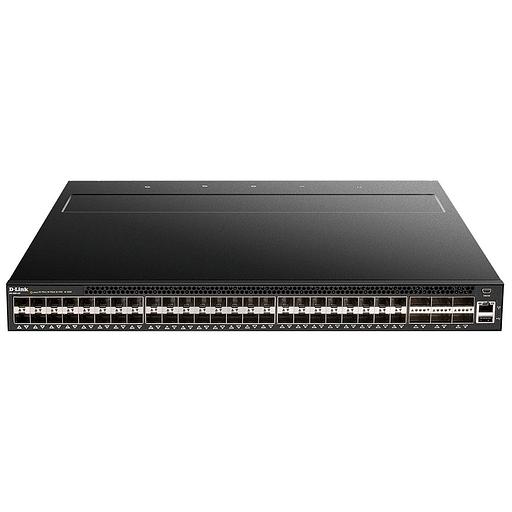 D-Link DXS-5000-54S/A1ASI Управляемый L3 коммутатор с 48 портами 10GBase-X SFP+, 6 портами 40GBase-X QSFP+, 2 источниками питания AC и 4 вентиляторами фото 2