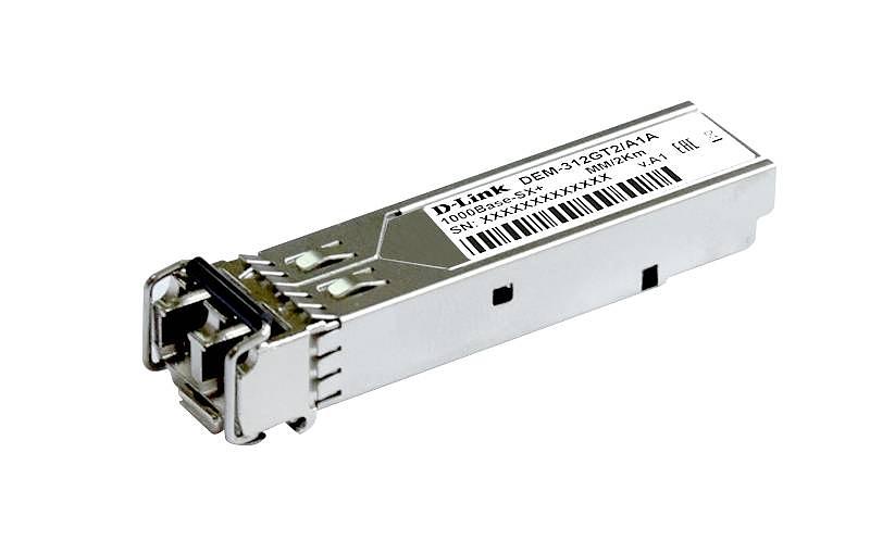 D-Link 312GT2/A1A SFP-трансивер с 1 портом 1000Base-SX+ для многомодового оптического кабеля (до 2 км) фото 1