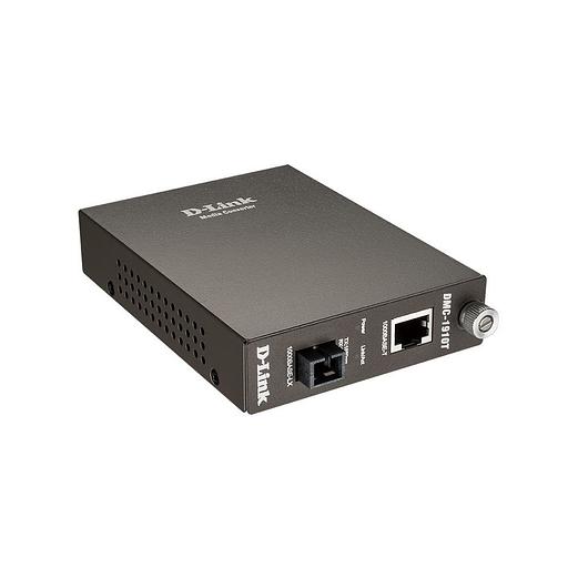 D-Link DMC-1910T/A9A WDM медиаконвертер с 1 портом 1000Base-T и 1 портом 1000Base-LX с разъемом SC (ТХ: 1550 нм; RX: 1310 нм) для одномодового оптического кабеля (до 15 км) фото 1