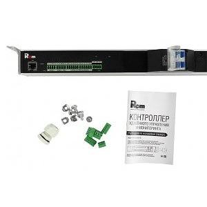 ЦМО Упр. верт. блок розеток с монит. Rem-MC1 4x3 С13, 4x2 С19, 32A, алюм., 42-48U, колодка R-MC1-32-4x3C13-4x2C19-A-1820-K фото 1