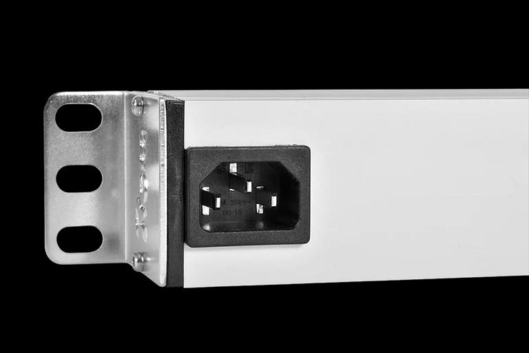 ЦМО Блок розеток Rem-10 без шнура с фил. и инд., 10 IEC 60320 C13, вход IEC 60320 C14, 10A, алюм., 19" (R-10-10C13-FI-440-Z) фото 4