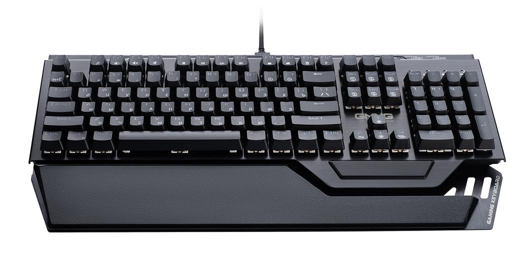 Клавиатура GMNG 985GK механическая черный USB Multimedia for gamer LED (подставка для запястий) [1677413] фото 3