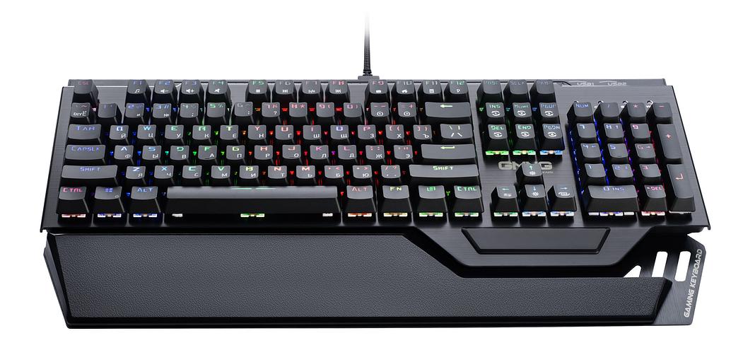 Клавиатура GMNG 985GK механическая черный USB Multimedia for gamer LED (подставка для запястий) [1677413] фото 4