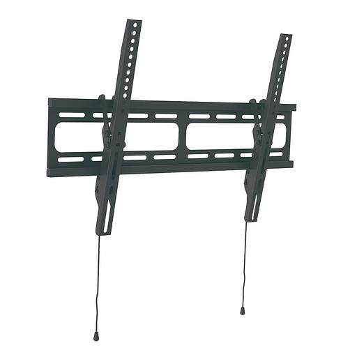 Wize [WT55] для 32"-80" LCD телевизоров, VESA 600x400, угол наклона 3-12°, расстояние от стены 4 см, до 45 кг, черн., розн. упаковка фото 1