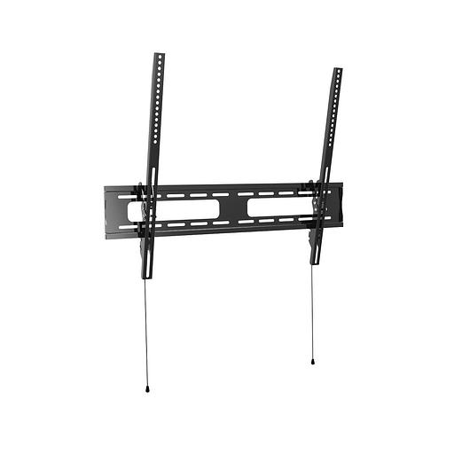 Wize [WT63] для 42"-85" LCD телевизоров, VESA 800x600, угол наклона 3-10°, расстояние от стены 5.5 см, до 70 кг, черн., розн. упаковка фото 1