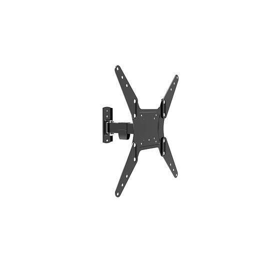 Wize [WP55] для дисплеев 17-55", VESA 75x75, 100x100, 200x200, 300х300, 400х400 мм., макс. нагрузка 25 кг, расстояние от стены 55-225 мм., наклон -5°/+15°, поворот -60°/+60°, черн. фото 1