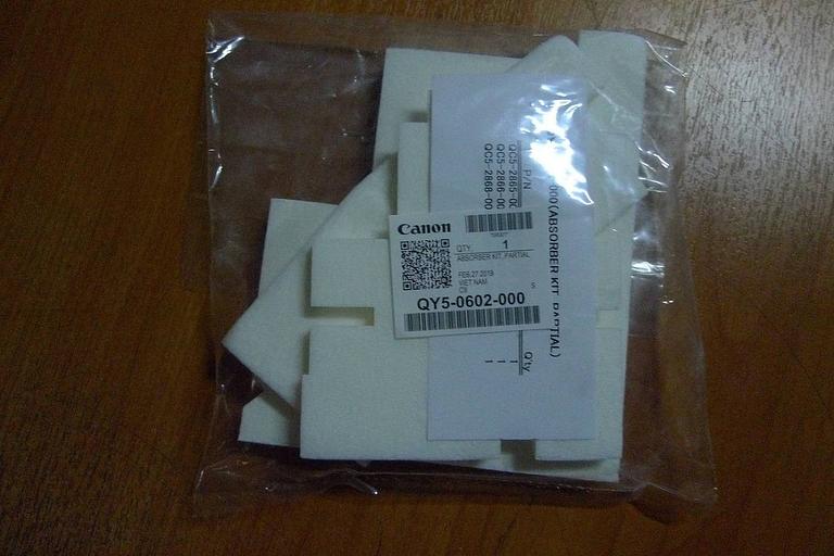 Набор абсорберов отработанных чернил Canon PIXMA G1000/G2000/G3000 (QY5-0602/QY5-0517) фото 2