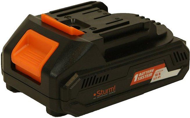 Sturm! SBP1802 аккумулятор Sturm! 1BatterySystem, 18 В, 2Ач [SBP1802] фото 1