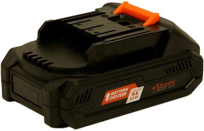 Sturm! SBP1802 аккумулятор Sturm! 1BatterySystem, 18 В, 2Ач [SBP1802] фото 2