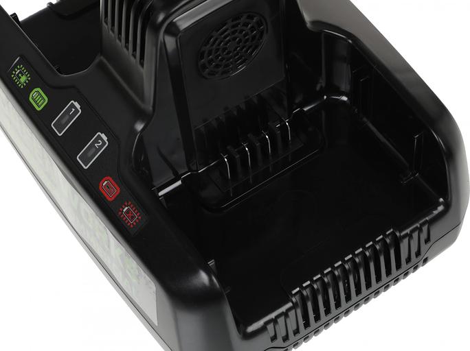 Greenworks Быстрое зарядное устройство для 2-х аккумуляторов Greenworks G82C2, 82V [2939007] фото 7