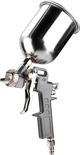 Краскопульт пневматический с верхним бачком DEKO DKSG01 { 500 мл, металл } [018-1100] фото 1