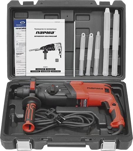 Перфоратор ПАРМА П-02-30/1000ЭР [02.027.00009] { 1000Вт,3-х реж,3,3Дж, SDS-plus, рег.об.,рев, пл.пуск,рук.Эрго+)5ш/к } фото 4