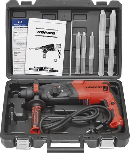 Перфоратор ПАРМА П-02-28/950ЭР [02.027.00007] { 950Вт,3-х реж,3,2Дж, SDS-plus, рег.об.,рев, пл.пуск, рук.Эрго+)5ш/к } фото 4