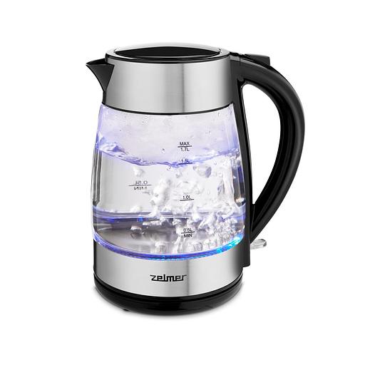 Чайник ZCK8011 GLASS/INOX ZELMER фото 2