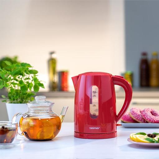 Чайник ZCK7616R RED ZELMER фото 1