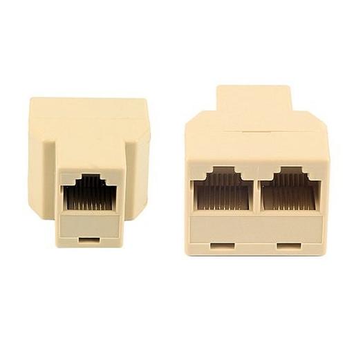 Cablexpert US-09A Разветвитель RJ45 8P8C (розетка) -> 2x8P8C (розетки) фото 1