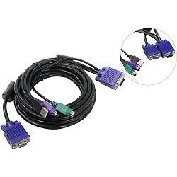ProCase [CE0500] Кабель 5.0м PS/2 + USB для KVM переключателей Procase серии Е фото 1