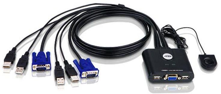 ATEN CS22U-(A7) переключатель 2 PORT USB KVM SWITCH фото 1