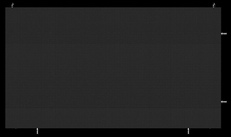 Светодиодный экран Cabinet Unilumin LED series ULW III indoor. Pixel pitch – 1.875 mm, brightness - 600 cd/m2, dimensions - 600x337,5mm (ULWIII 1,8) фото 6