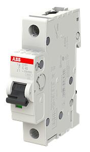 Выключатель автоматический ABB 1 полюс S201 40А 6кА (2CDS251001R0404) фото 1