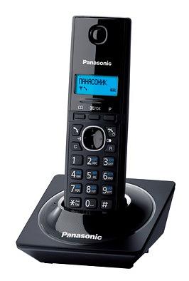 Panasonic KX-TG1711RUB (черный) {АОН, Caller ID,12 мелодий звонка,подсветка дисплея,поиск трубки} фото 1