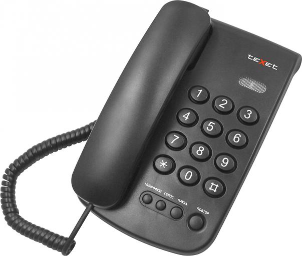 TEXET TX-241 черный фото 2