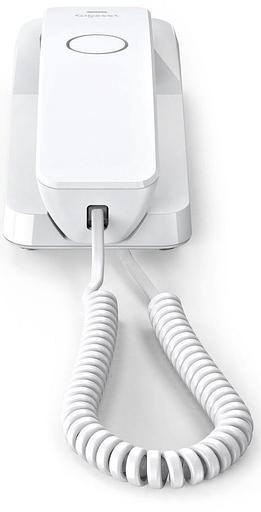 Телефон проводной Gigaset DESK200 белый фото 5