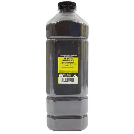 Hi-Black Тонер Универсальный для картриджей Hi-Black CF218/CF230, Тип 6.5, Bk, 1 кг, канистра фото 1
