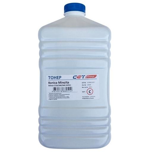 Тонер CET NF5C для KONICA MINOLTA Bizhub C220/280/360 (Japan) Cyan, 500г/бут, (унив.), CET8811500 фото 1