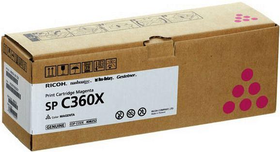 Ricoh Тонер-картридж SP C360X Magenta {SPC361SFNw, (9000стр) (408252) фото 1