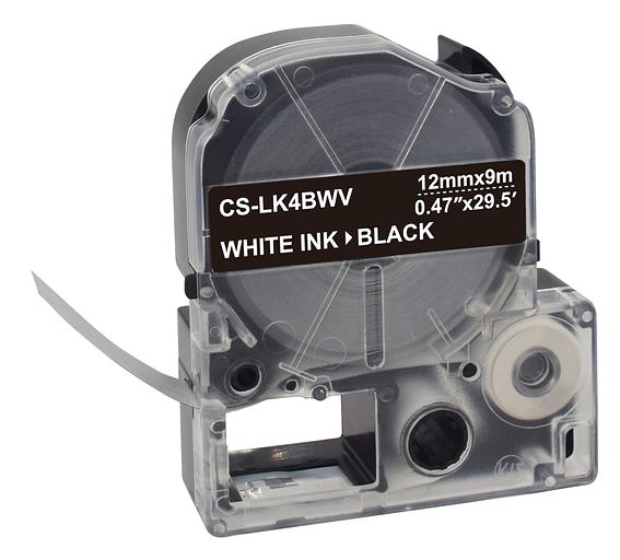 Картридж ленточный Cactus CS-LK4BWV черный для Epson LW300/LW400/LW700/LW600P/LW1000P фото 4