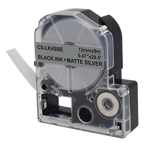 Картридж ленточный Cactus CS-LK4SBE черный для Epson LW300/LW400/LW700/LW600P/LW1000P фото 3