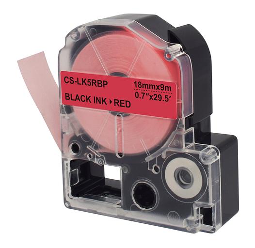 Картридж ленточный Cactus CS-LK5RBP черный для Epson LW400/LW700/LW600P/LW1000P/K400/Z700/Z900 фото 3